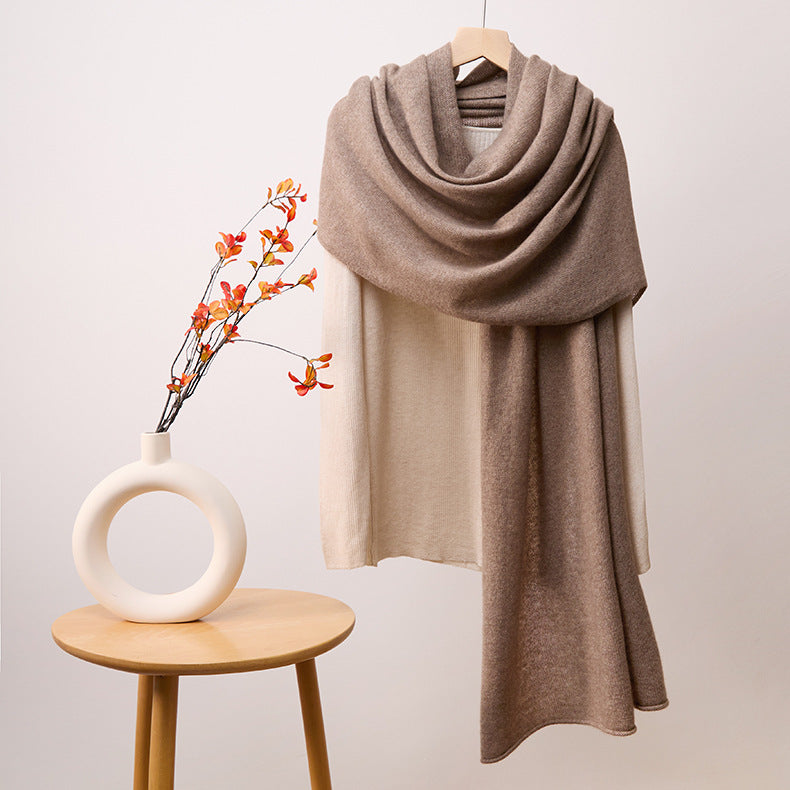 Luxury Cashmere-Feel Oversized Shawl Scarf