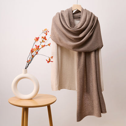 Luxury Cashmere-Feel Oversized Shawl Scarf