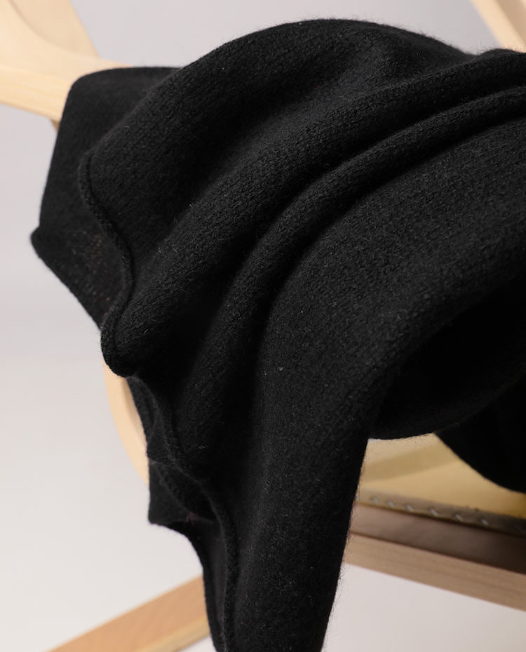 Classic Black Oversized Shawl Scarf