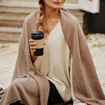 Luxury Cashmere-Feel Oversized Shawl Scarf