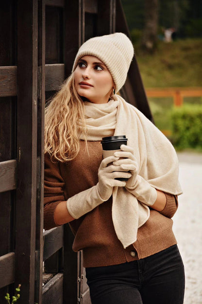 Luxury Cashmere-Feel Oversized Shawl Scarf